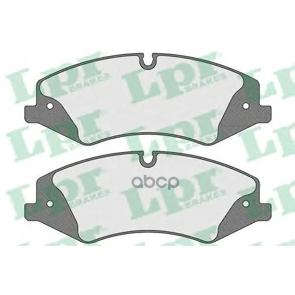 Колодки Тормозные Land Rover Discovery 09-/Range Rover 06- Передние Lpr 05p1600 Lpr арт. 05P1600