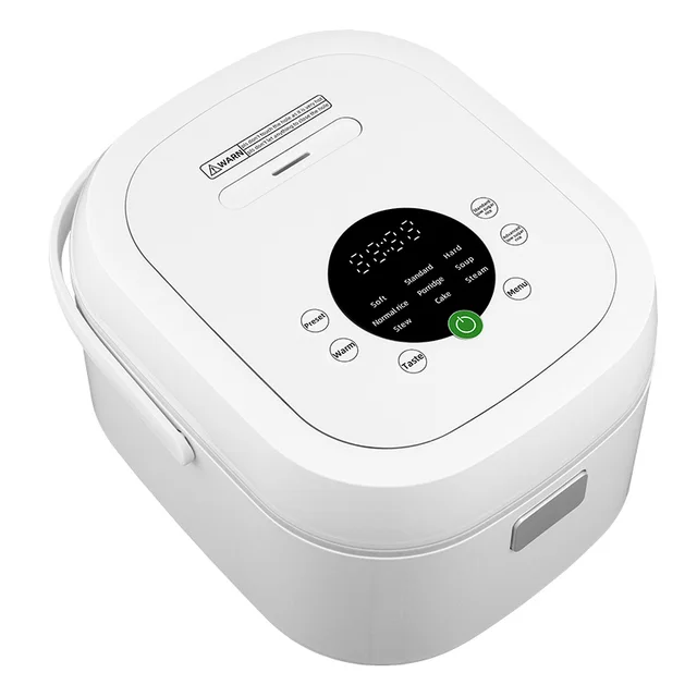Cuiseur à riz électrique intelligent multifonctionnel, usage domestique, faible teneur en sucre, carburateur, diabétique, panneau de commande tactile, appareil de cuisine, 5L 1