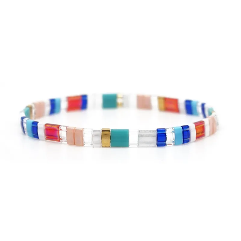 

Bohemian Beads Women Bracelets Friendship Jewelry Fashion DIY Bijoux Female Simple Bracelets Bangle Handmade Accessories Gifts