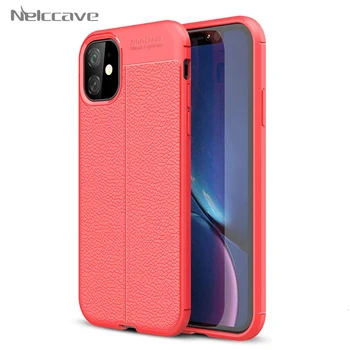 

50 Pieces Non Slip Armor Case For Apple iPhone 11 Pro XS Max XR X 8 Plus 7 6 6S SE 5 5S Shock Absorption Carbon Fiber Soft Cover