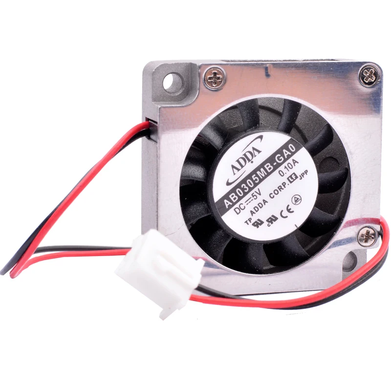 AB0305MB GA0 3 см 30 мм 30x30x10 3010 DC5V 0.10A металл высокая термостойкость микро Вентилятор