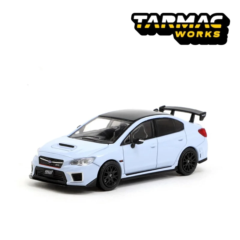 

Tarmac Works 1:64 Subaru WRX STI S208 Cool Grey Khaki Diecast Model Car