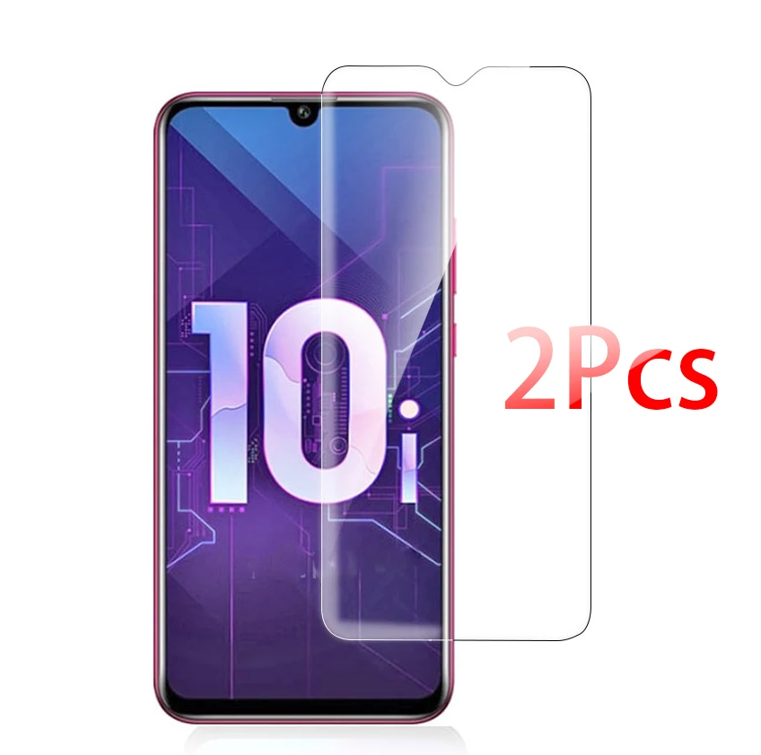 

2Pcs 9H Glass for Honor 10i Screen Protector for Huawei Honor 10 i Tempered glass Honor10 i Honor10i Full Cover Protective film