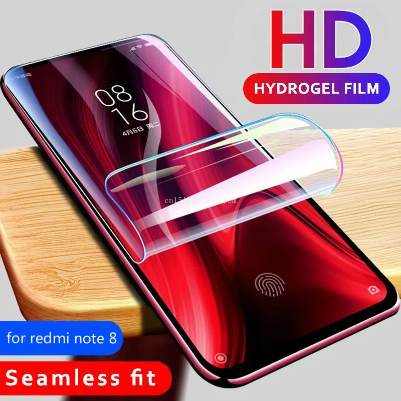 

Screen Protector Hydrogel Film For Xiaomi Redmi note 8 7 6 pro Protective Film For xiaomi mi 9 lite se 9T pocophone F1 Not Glass