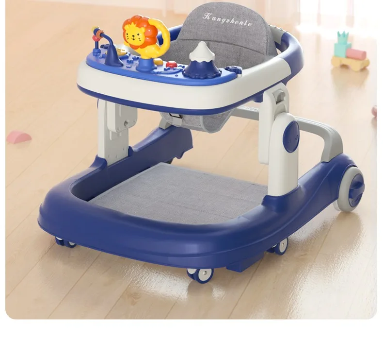 2 In 1 Round Activity Walker With 3 Adjustable Height And Musical Toy Bar 51 2 In 1 Round Activity Walker With 3 Adjustable Height And Musical Toy Bar