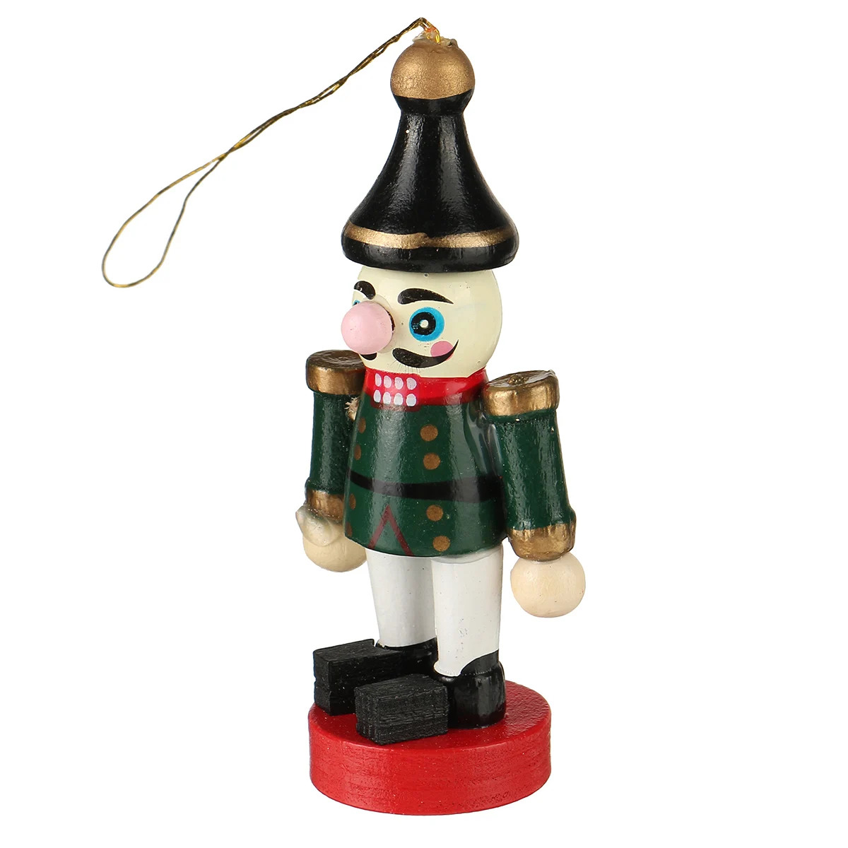 6x 12cm Wooden Puppet Nutcracker Decoration Soldier Handcraft Christmas Gift 6x 12cm Wooden Puppet Nutcracker Decoration Soldier Handcraft Christmas Gift
