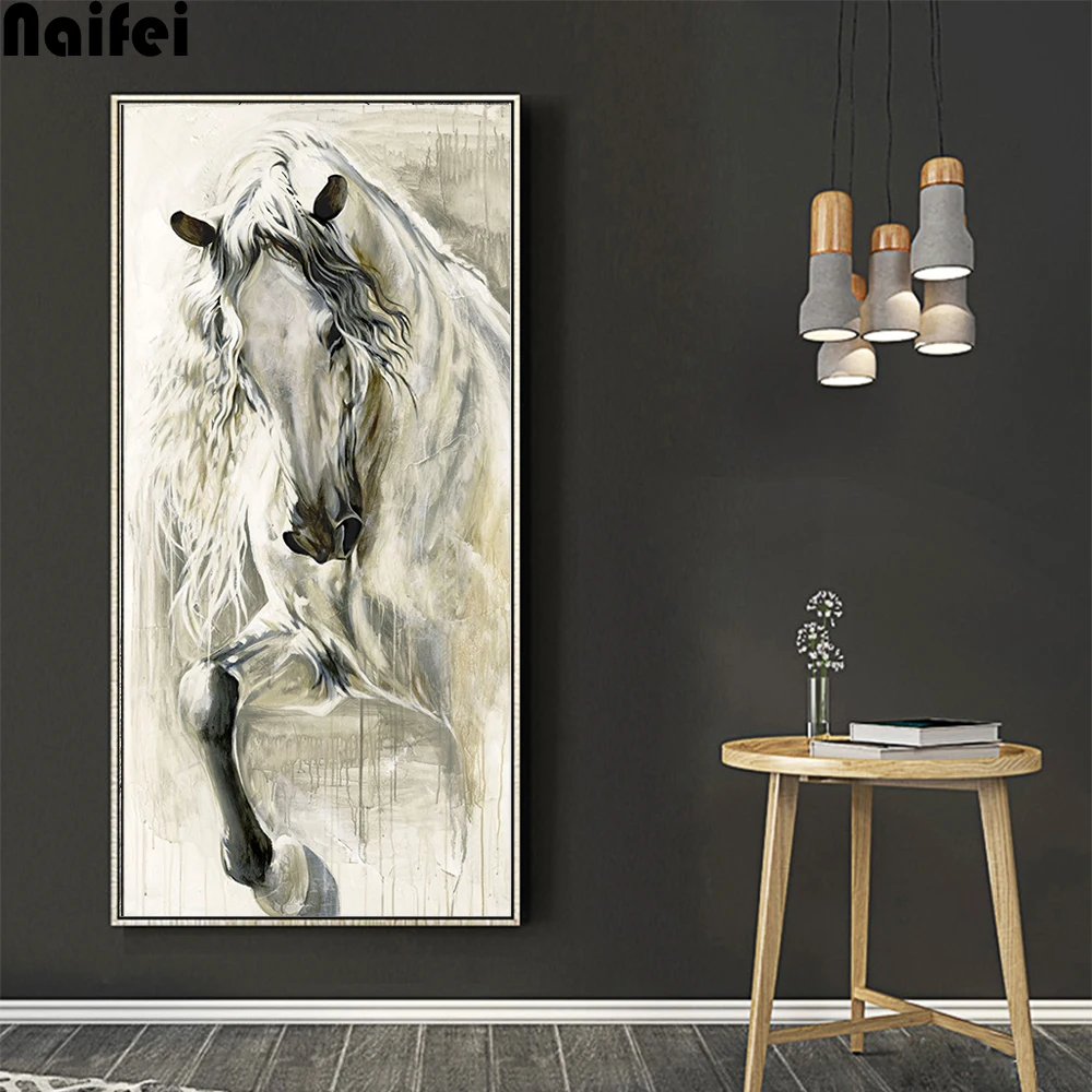 AAVV-Poster-Wall-Art-Painting-Canvas-Print-Animal-Pictures-The-Horses-Posters-For-Living-Room-No (1)