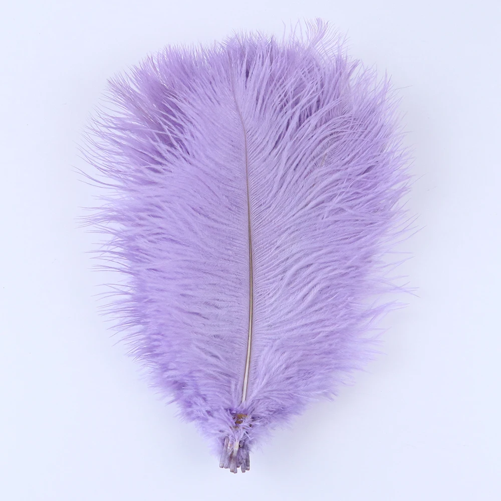 TS0120021 20-25cm light purple ostrich feathers 3