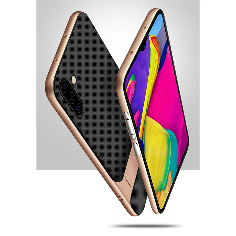 

Coque Cover For Samsung Galaxy Note 10 Plus 5G Etui slim shockpoof stand Holder Phone case note10 plus 5g Back Case Shell capa