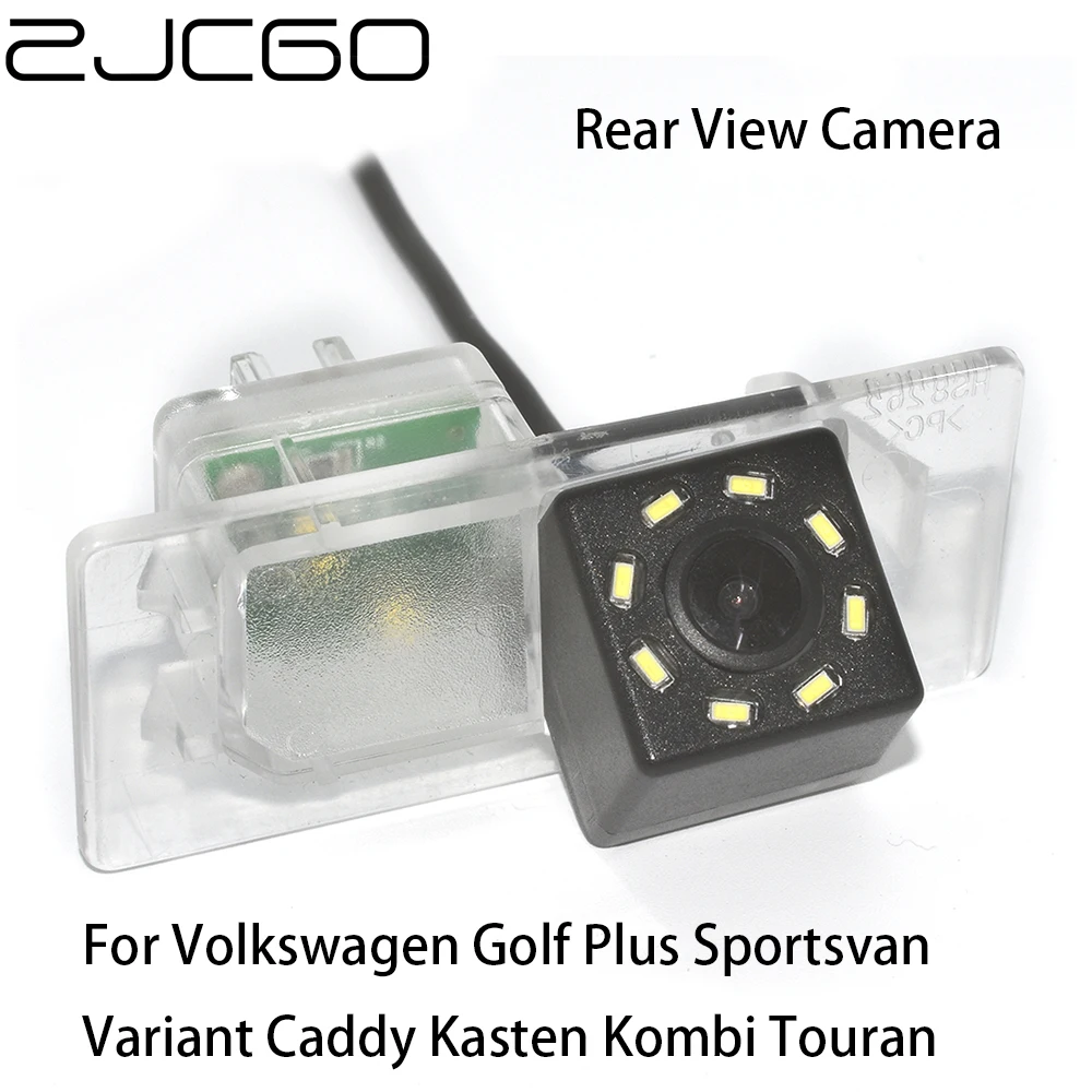

ZJCGO HD CCD Car Rear View Reverse Back Up Parking Camera For Volkswagen Golf Plus Sportsvan Variant Caddy Kasten Kombi Touran