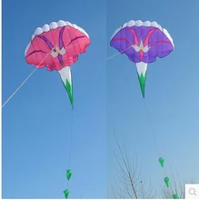 

free shipping high quality 5m morning glory soft kite with handle line outdoor flying toy weifang kite factory octopus kitewheel