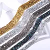 1 Yard 5/10/20/30/40mm Glitter Rhinestone Chain Tape Trim Resin Crystal Decoration DIY Belt Garment Strass Hotfix Applique Craft ► Photo 2/6