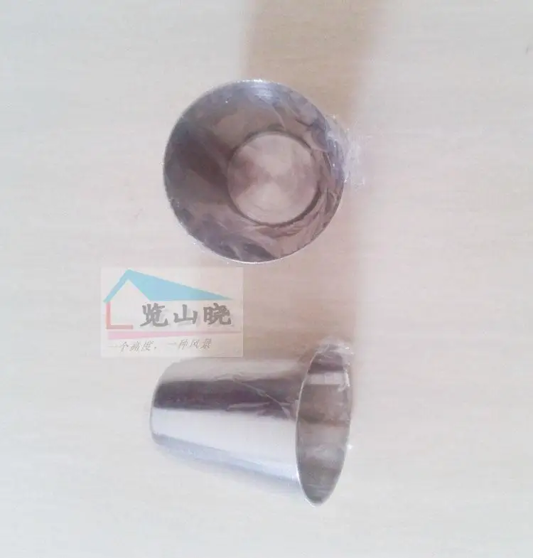 201 Stainless Steel 15 Ml Portable Stainless Steel Flagon Only Wine Glass guang kou bei