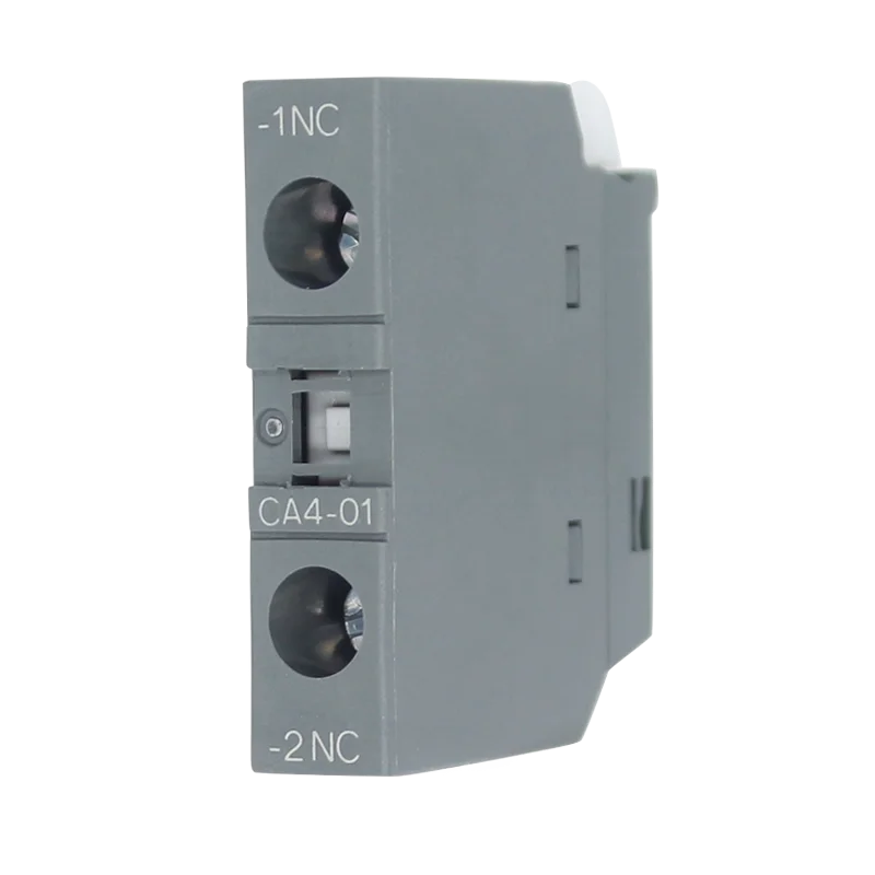 ABBด้านหน้าทันทีAuxiliary Contactบล็อกCA4-10 CA4-01