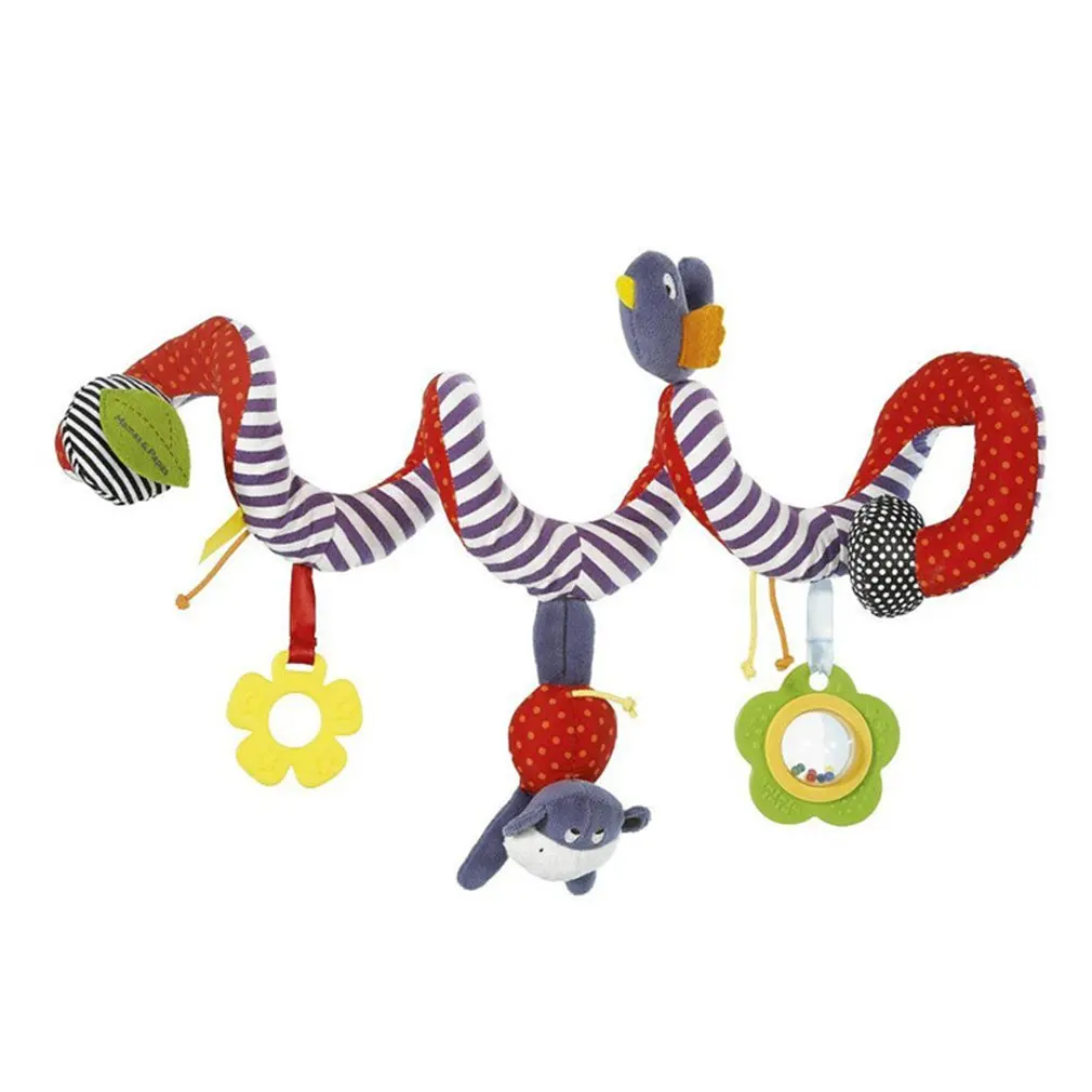 

Infant Toys Baby Crib Revolves Around The Stroller Playing Toy Crib Lathe Baby Stroller Hanging Bell Crib Rattle Accesories Baby