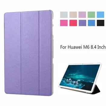 

Tablet Cover Case For Huawei Mediapad M6 8.4" Folio Funda Case For Huawei Mediapad M6 8.4""VRD-W09 VRD-AL09 Ultra thin Case Capa