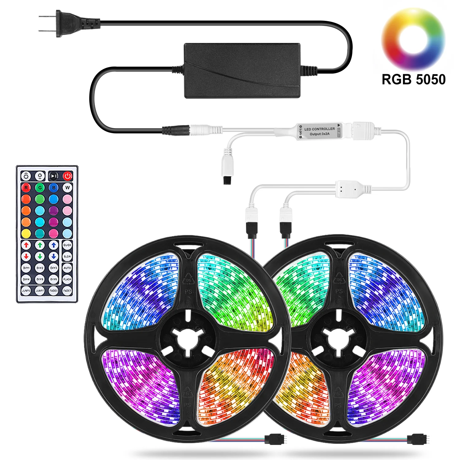 Цветная (RGB) Светодиодные ленты света WI FI светодиодный осветительные полосы 12V RGB ленты светодиодный лента SMD 5050 неоновые полосы Bluetooth Диодная лента подсветка для комнаты ТВ| |   | АлиЭкспресс - Компьютеры и техника