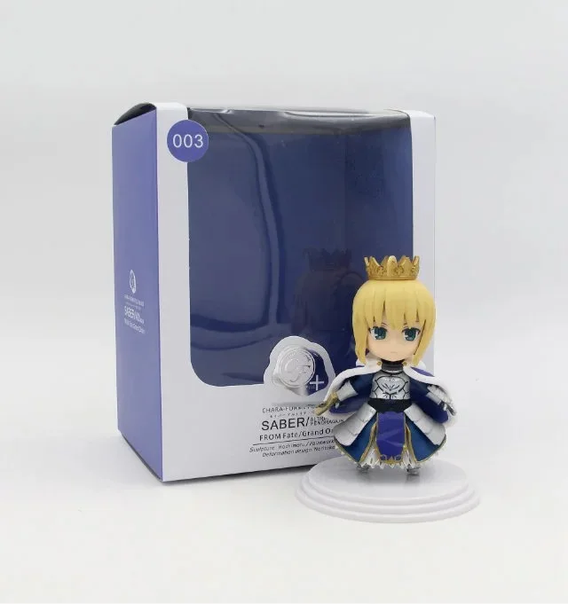 Японское аниме 10 см Q версия Fate Stay Night Saber nero Alter Pendragon ПВХ экшн фигурка Модель