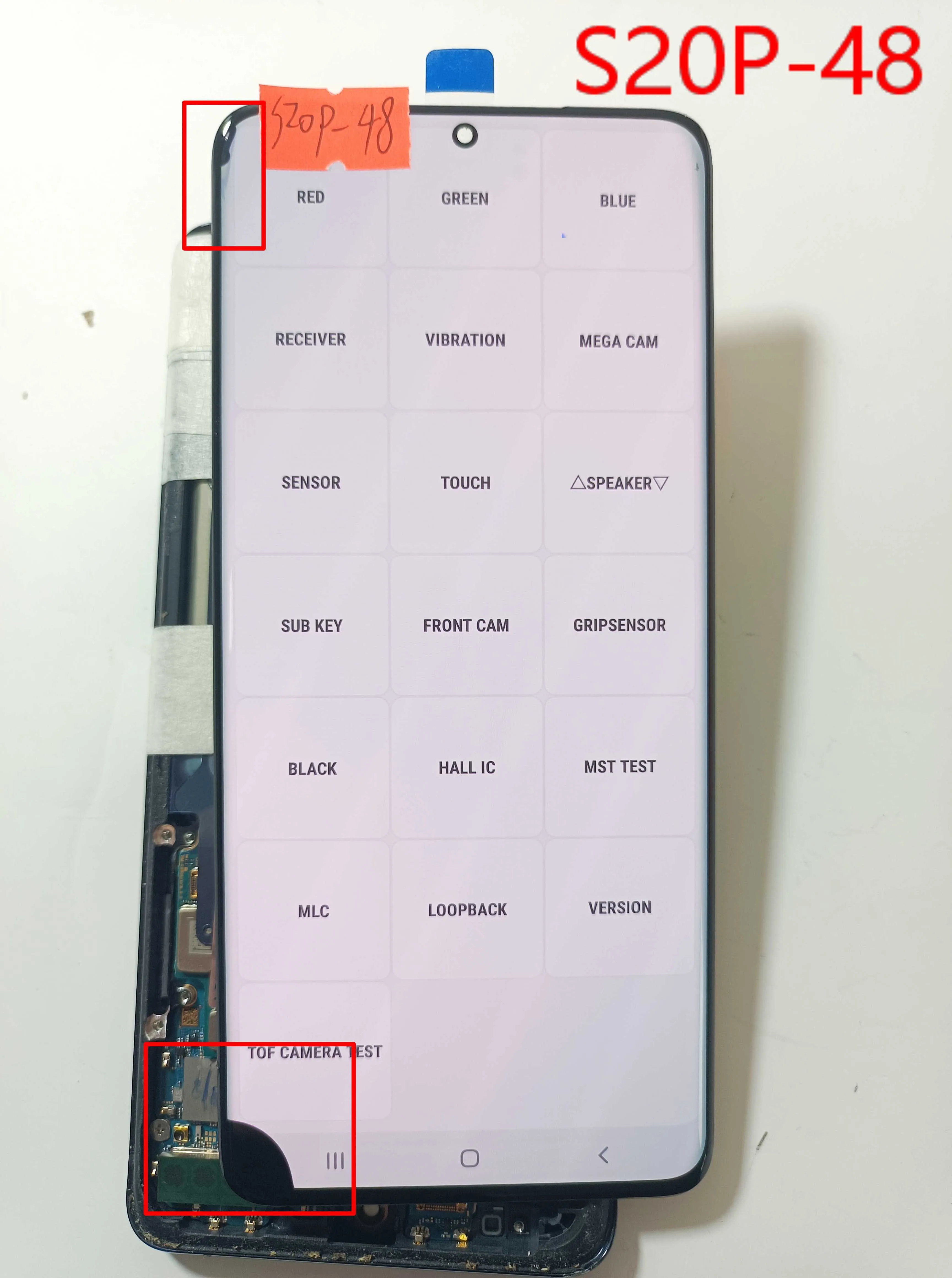 Écran tactile LCD avec châssis, pour Samsung Galaxy S20 PLUS G985 G985F  G985F/DS