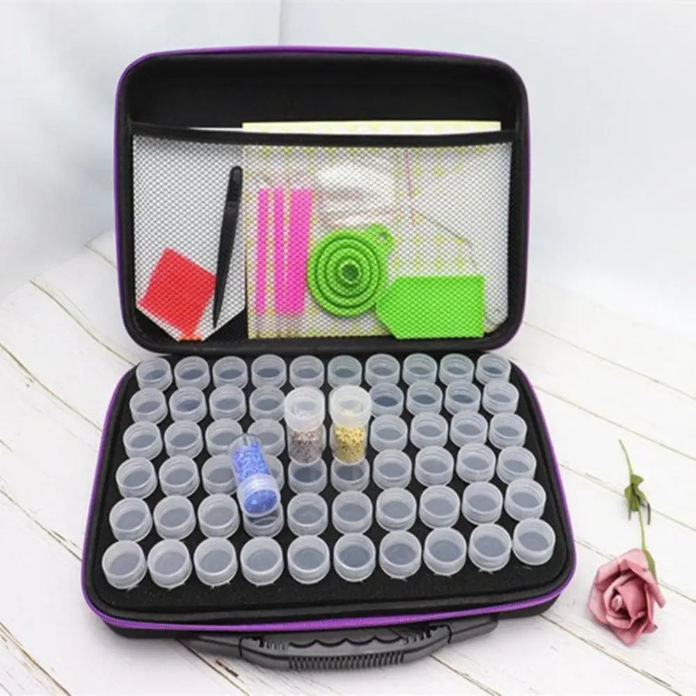 231/232pcs Diamond Painting Tools sets 5D Diamond Painting Accessories Kits  Storage Box Roller Point Sticker Drill Pen Set