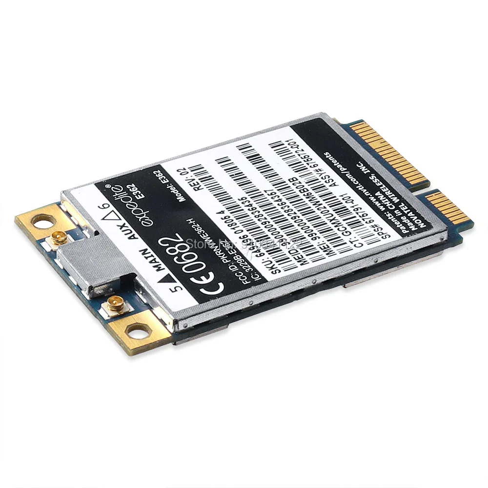 LTE/EV-DO 모바일 광대역 모듈 WWAN 카드 E362 675791-001/634513-001 HP ELITEBOOK 8570W lt2522 용