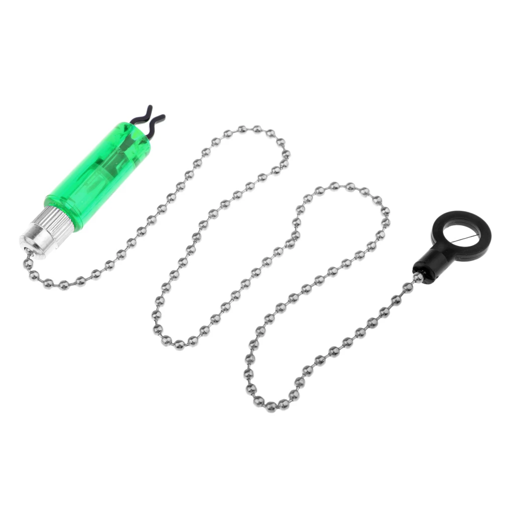 

Chain Bite Indicator Rod Rest Carp Fishing Bite Swingers Carp Bobbins Chain Hangers Illuminated Swingers