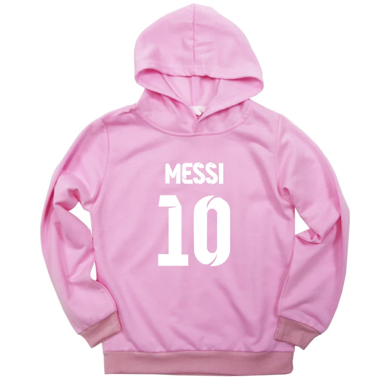 Hip Hop MESSi Hoodie for Kids Argentina Jersey Unsex MESSi Streetwear for Teenager Sports Coat Casual O-Neck Sweatshirt