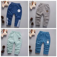 Новые стильные штаны для мальчиков, весенне-осенние детские леггинсы, детские весенние повседневные штаны, женские брюки