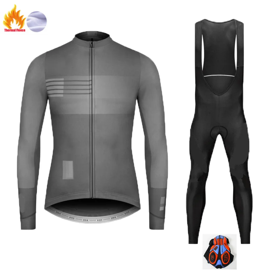 Winter Cycling Suit Зимний термальный флисовый комплект для велоспорта Gobiking,, спортивный костюм для велоспорта, одежда для велоспорта, Ropa Ciclismo - Цвет: Winter Cycling Suit