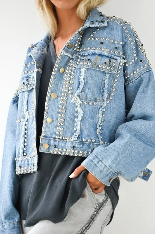 GREYMODA CHAQUETA MUJER teyan TACHAS | Женская одежда