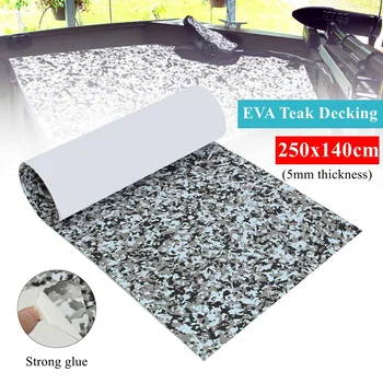 

2500mmX1400mmX5mm Self Adhesive EVA Foam Teak Sheet Teak Boat Decking Car Boat Yacht Synthetic Teak Flooring Floor Mat Pad