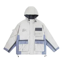 Зимние Утепленные цветные повседневные хлопковые мужские ко дню рождения с капюшоном, хлопковые, ветрозащитные трендовая Повседневная рубашка