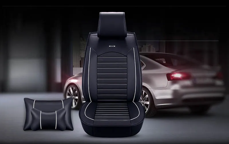 Кожаный чехол для автомобильного сиденья GEEAOK renault fluence ford focus mercedes vw polo Hyundai Skoda peugeot