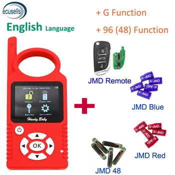 

English Language V9.0.5 Handy Baby Auto Key Programmer for 4D/46/48 Chips support Multi-languages with 96（48）and G Function