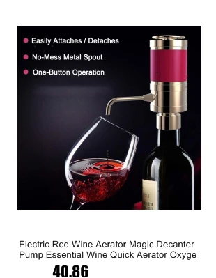 Электрический декантерный насос вина Pourer Декантер для красного вина доморощенный насос стиль сидер аэратор вина барные инструменты