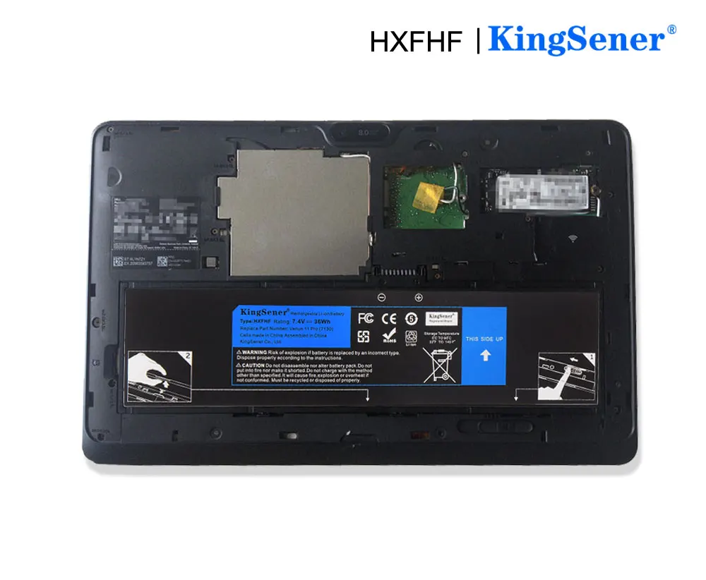 KingSener HXFHF Аккумулятор для ноутбука Dell Venue 11 Pro(7130) 11 Pro(7139) 11 Pro 7140 HXFHF VJF0X 7,4 V 36WH гарантия 2 года