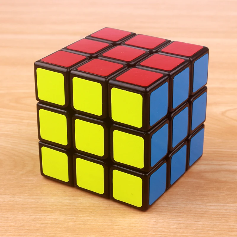 Magic cube 3x3x3 ПВХ Стикеры блок головоломки Скорость красочные головоломка Cubo magico игрушки-m1