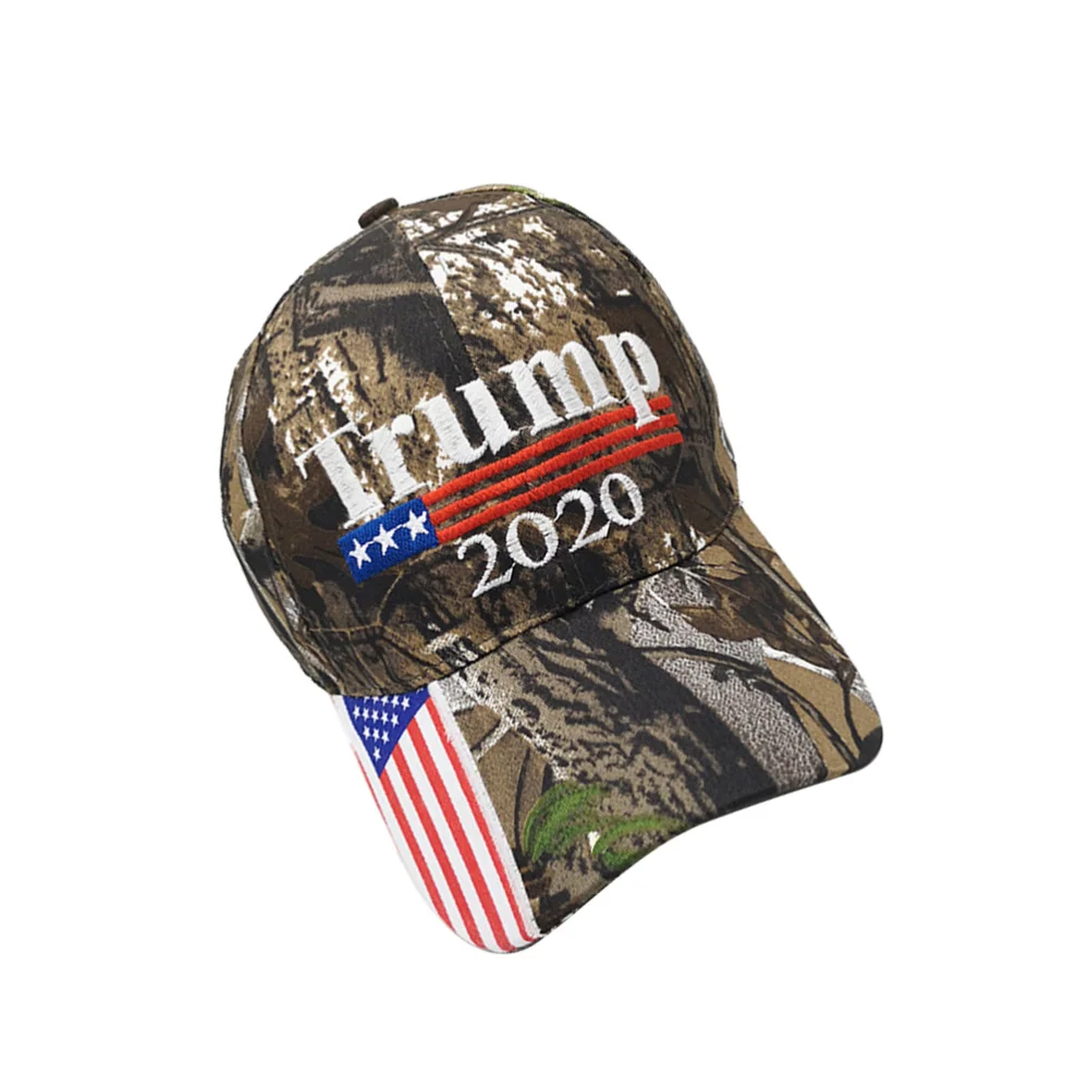 Классическая камуфляжная бейсбольная кепка Trump 2020 уличная Кепка с американским