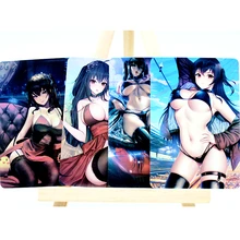 Carte de déplacement de personnage de vague bleue Gale, carte Flash de Collection Otaku Album timide, un cadeau de Collection pour amis, nouvelle Collection