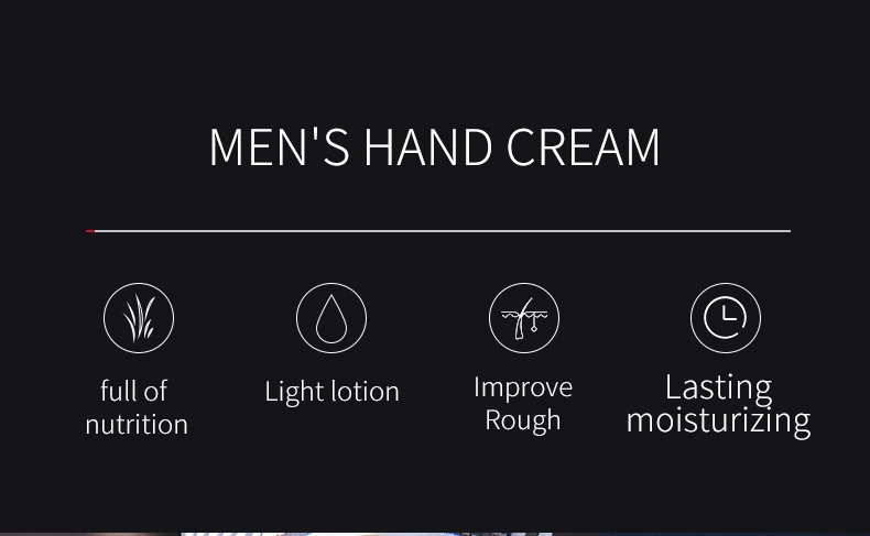 MANCODES 60g Moisture Hand Cream For Men Whitening Lotion For Hand Moisturizing Hand Cream Hands Care