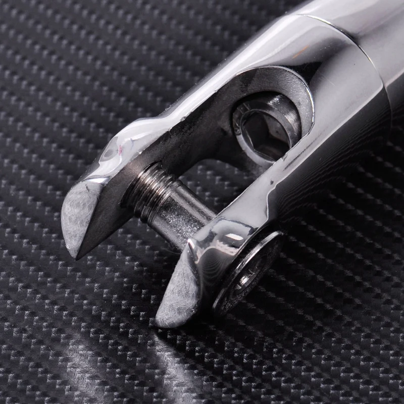 1 шт. Нержавеющая сталь якорь 1/4 Inch-5/16 дюймов Цепь 360 градусов Поворотный соединитель цепи для морской лодки