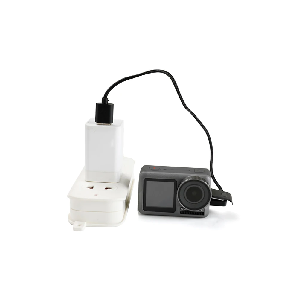 Замена для DJI Osmo нейлоновый USB кабель для зарядки данных Экшн-камера type-C линия подключения зарядный провод