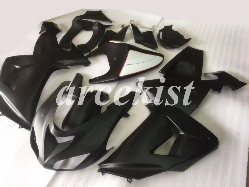 

4 Gifts New ABS Motorcycle Full Fairings kit Fit For Kawasaki Ninja ZX-10R ZX10R 2006 2007 06 07 Custom Black