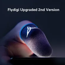 1 пара Flydigi, улей, перчатки с защитой от пота, мобильный игровой контроллер, игровой телефон, PUBG, профессиональный сенсорный экран, палец, крышка