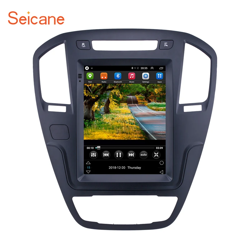 Seicane 9,7 дюймов Android 9,1 автомобильный стерео wifi gps головное устройство проигрывателя 2Din для 2013 Buick Regal поддержка OBD2 камера заднего вида 4G Net