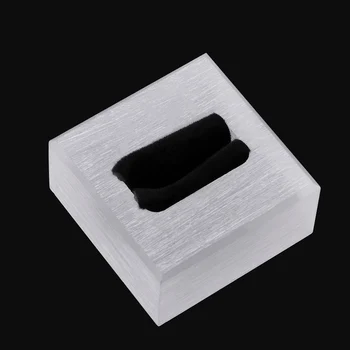 

1 Transparent Acrylic Matte Creative Transparent Ring Display Storage Rack Storage Square Display Rack Jewelry Showcase Jewelry