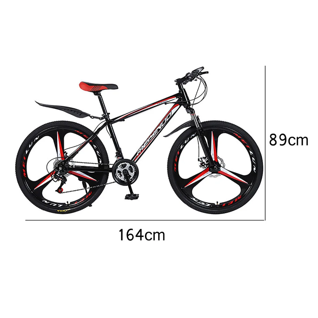 Outroad Mountain Bike 21speed Aluminum Alloy Bicycle 26 Inch Mountain Bike Variable Speed Dual Disc Brakes Bike Free Deliver JG3