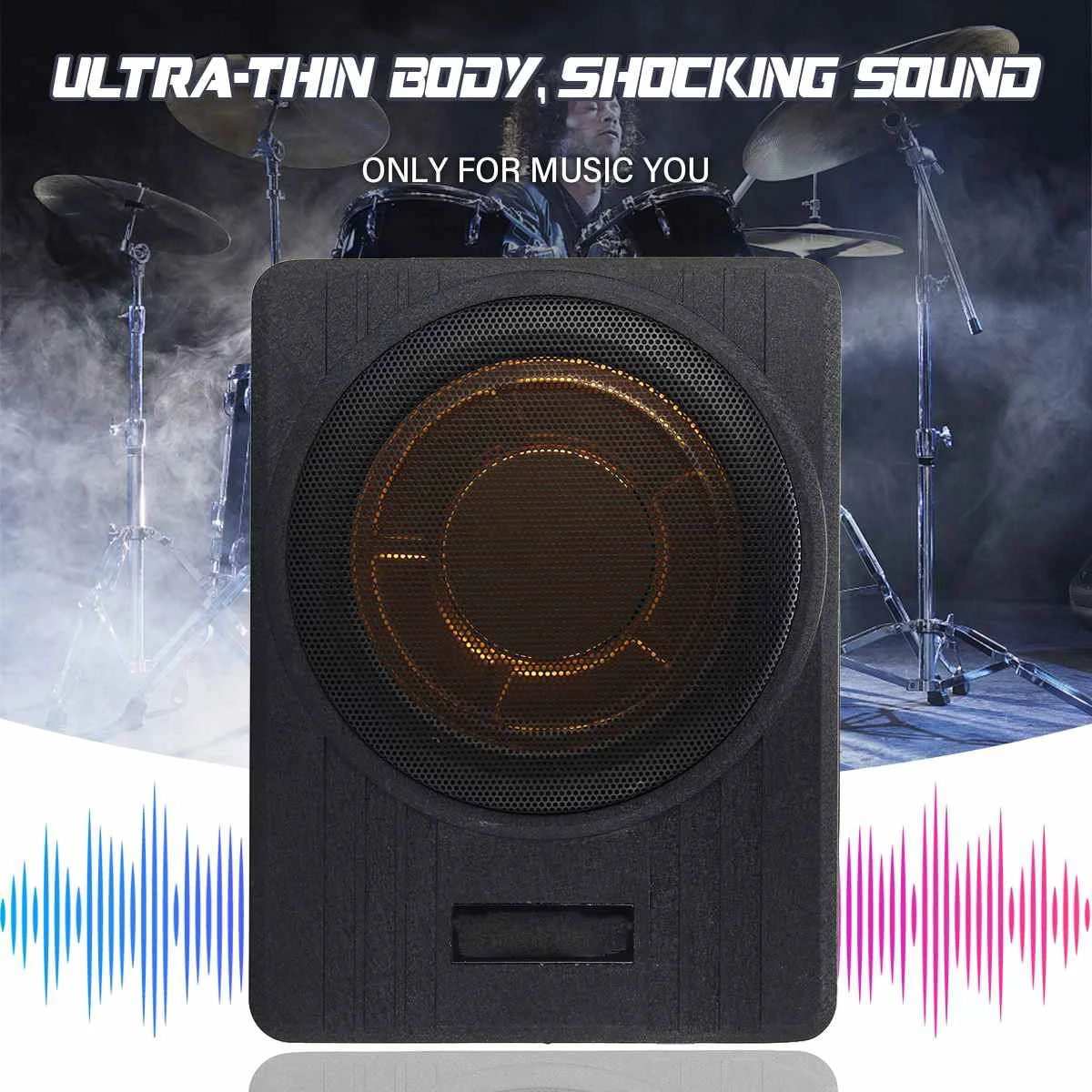 12V 600W 10Inch Ultra Dünne Auto Subwoofer Verstärker Lautsprecher High Power Audio Geändert Bass Lautsprecher High- frequenz Dünne Lautsprecher 12V 600W 10Inch Ultra Dünne Auto Subwoofer Verstärker Lautsprecher High Power Audio Geändert Bass Lautsprecher High- frequenz Dünne Lautsprecher