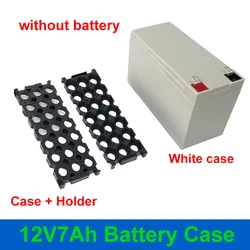 Compact 12V Lithium Battery Case with BMS (White Case Holder)