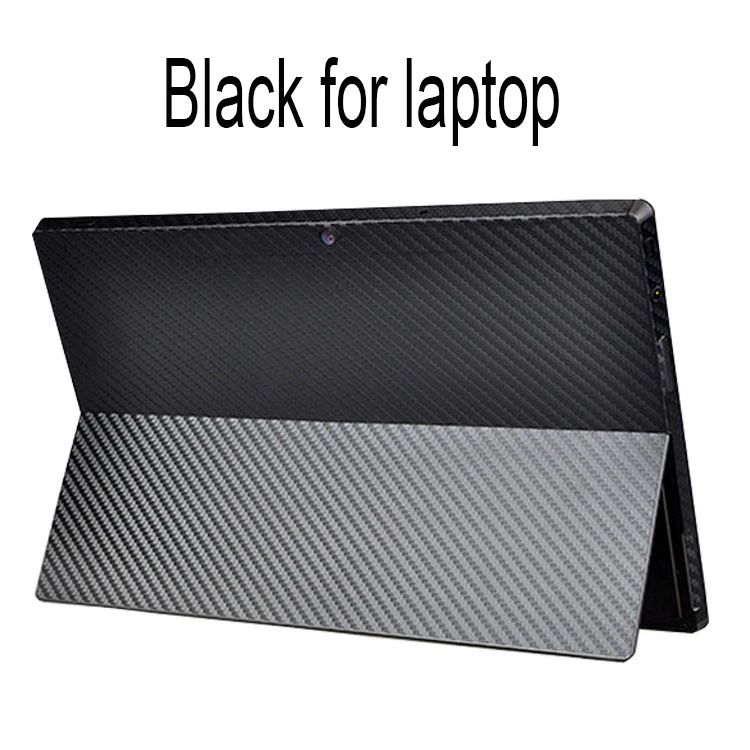 Black for laptop Чехол для microsoft Surface Pro 1/Pro 2/RT 1/RT 2/Book/Book2/Laptop из углеродного волокна защитный чехол - Цвет: Black for laptop